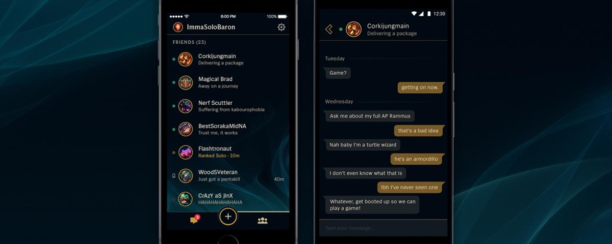 Aplicativo de League of Legends chega ao Android e ao iOS