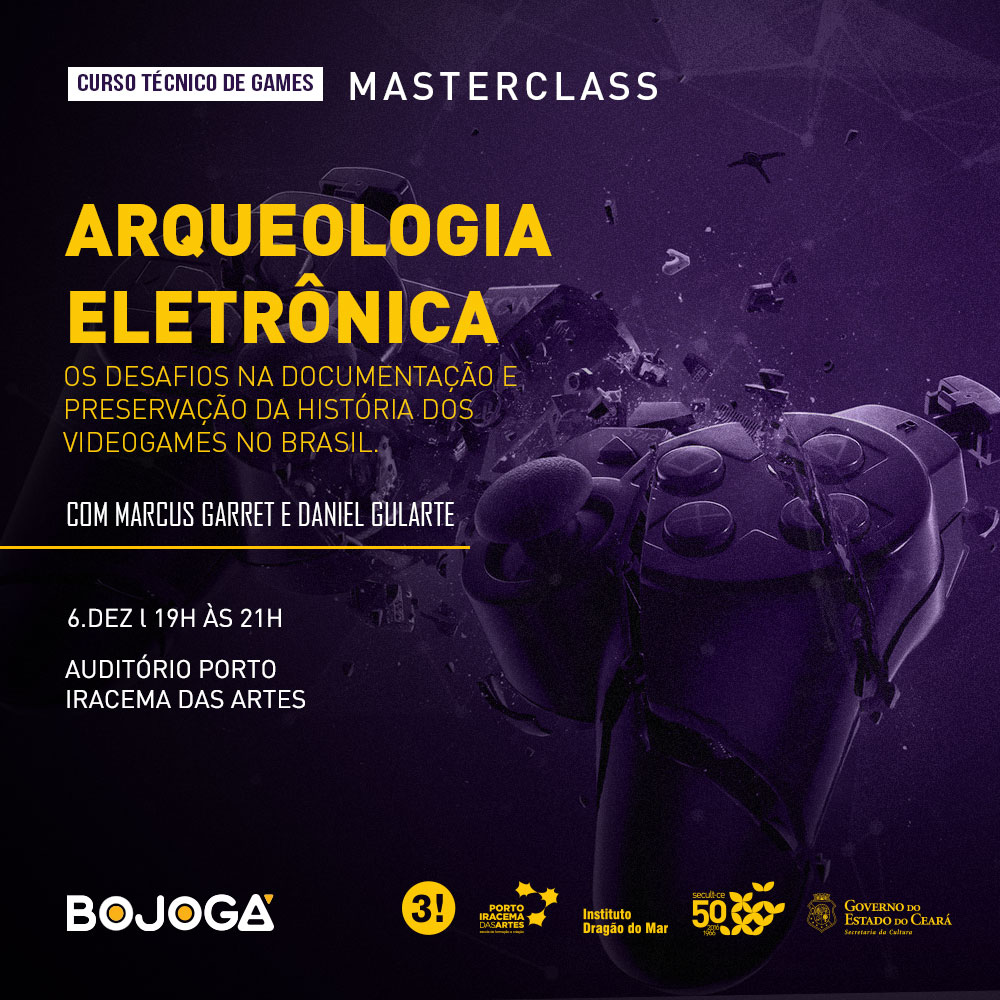 Gamedebate – Arqueologia Eletrônica – desafios na documentação e preservação da história dos videogames no Brasil