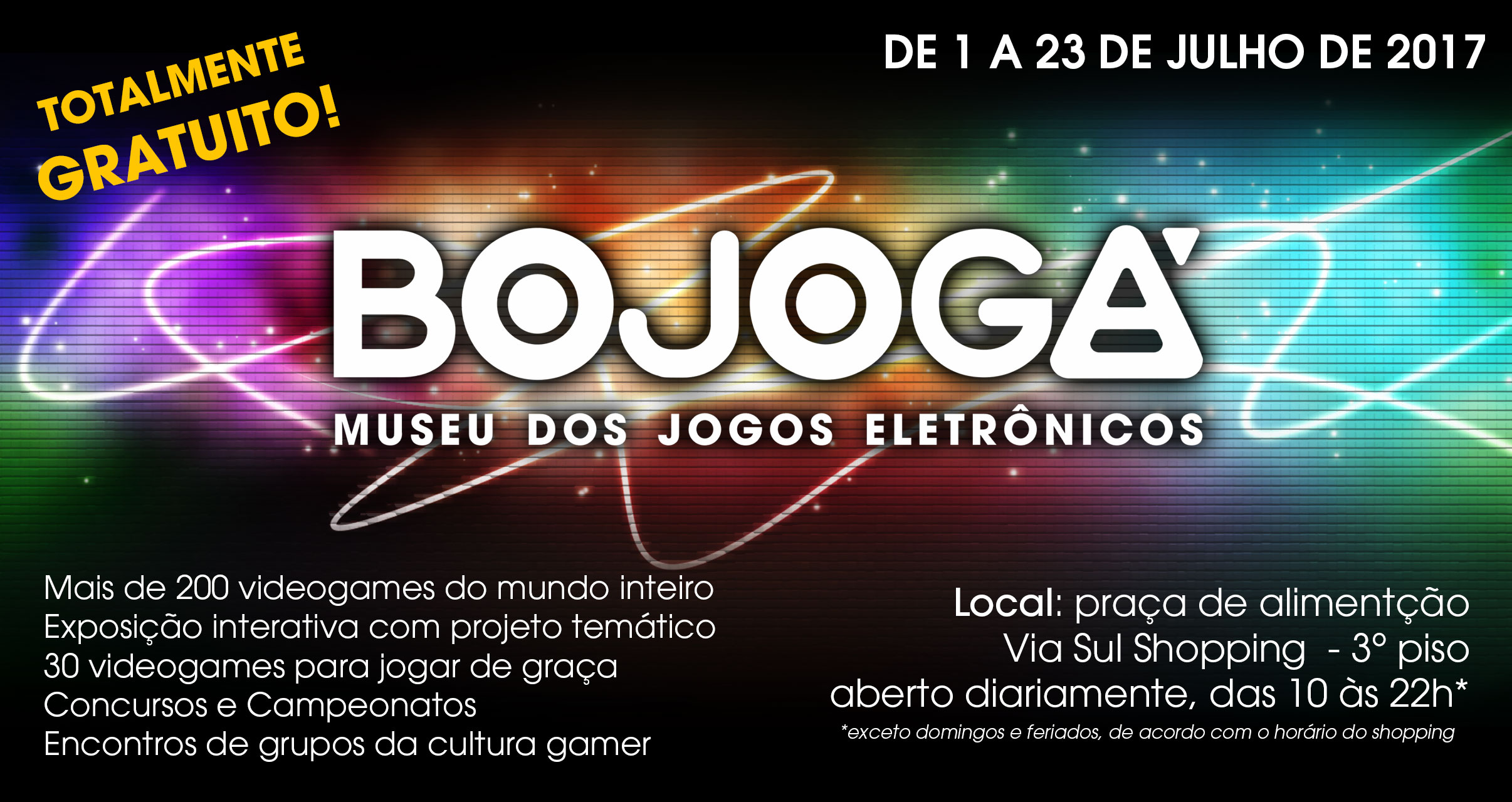 Museu Bojogá no Via Sul Shopping