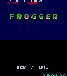 Frogger (Konami, 1981) - Bojogá