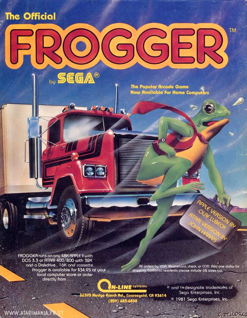 Frogger (Konami, 1981) - Bojogá