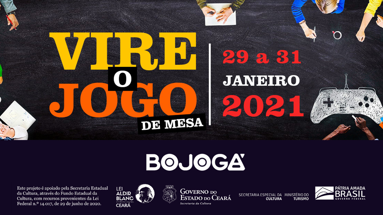 Vire o Jogo de Mesa – Palmácia