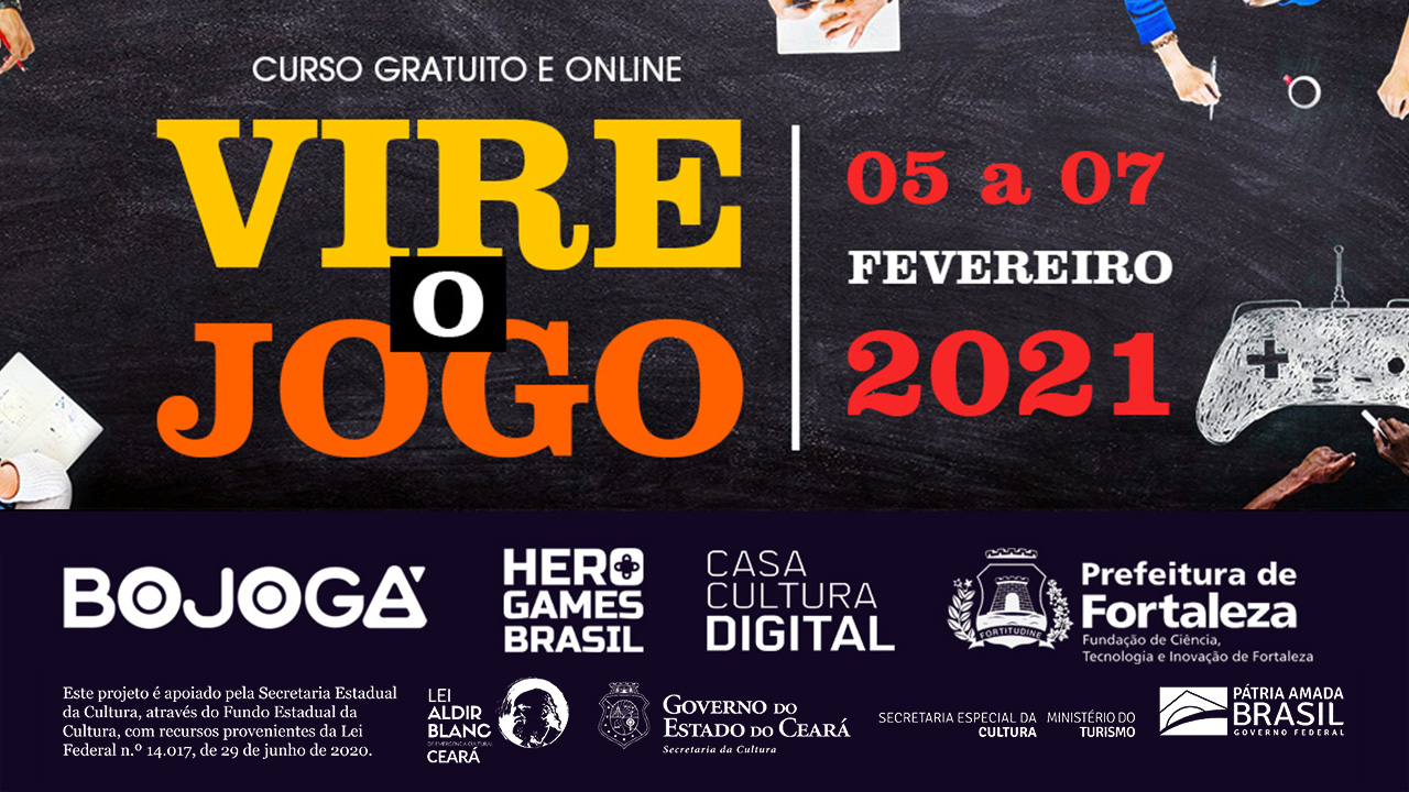 Workshop: oportunidades de mudança de vida usando a cultura dos games